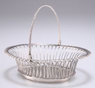 A DUTCH SILVER SWEETMEAT BASKET