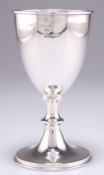 A SILVER GOBLET