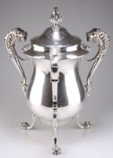 A HUGE GEORGE V SILVER ICE BUCKET