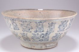 A KOREAN CRACKLE GLAZED BOWL