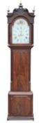 A GEORGE III MAHOGANY EIGHT-DAY LONGCASE CLOCK, SIGNED WALKER, NANTWICH