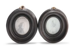 A PAIR OF GEORGE III PORTRAIT MINIATURES