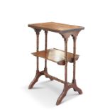 A 19TH CENTURY MAHOGANY ÉTAGÈRE