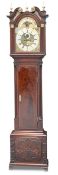 A GEORGE III MAHOGANY EIGHT-DAY LONGCASE CLOCK, SIGNED HADWEN, LIVERPOOL