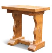 LYNDON HAMMELL, A CAT AND MOUSE MAN ECCLESIASTICAL OAK CREDENCE TABLE