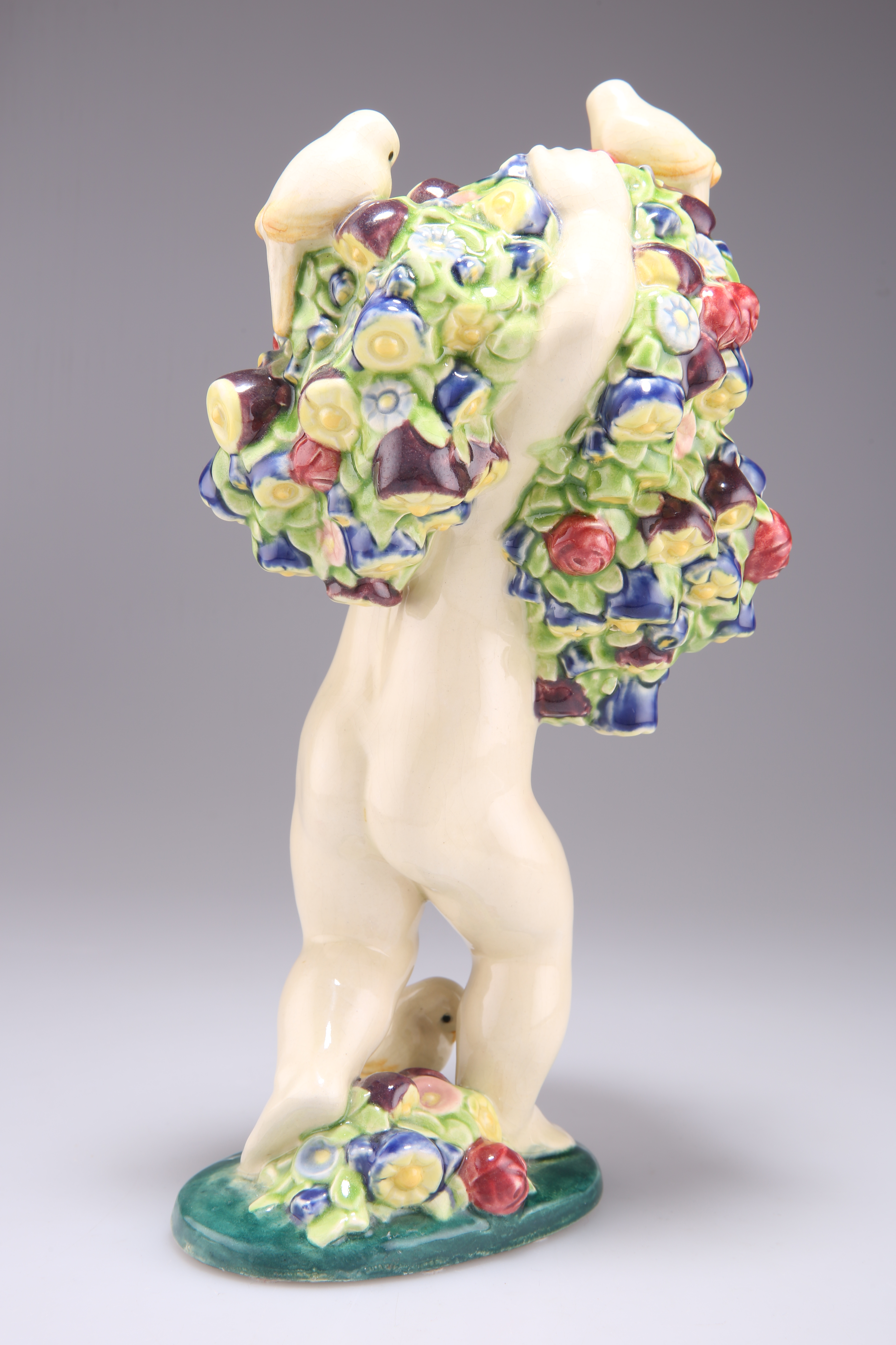 MICHAEL POWOLNY FOR WIENER KERAMIK, AN EARTHENWARE FIGURE - Image 2 of 3