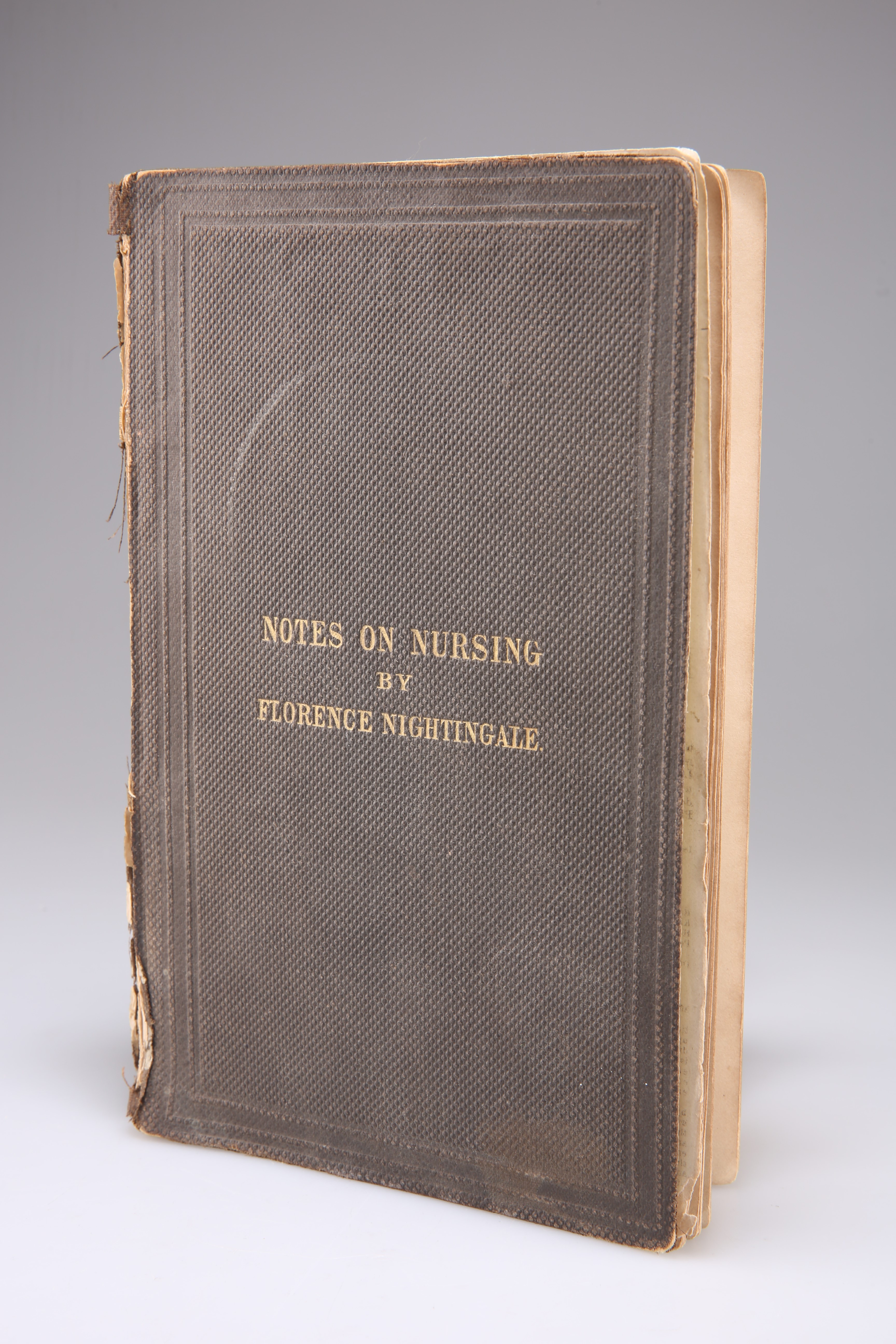 NIGHTINGALE, FLORENCE, 'NOTES ON NURSING - WHAT IT IS AND WHAT IT IS NOT'