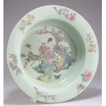 A CHINESE FAMILLE ROSE 'MAGU' BOWL