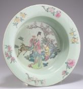 A CHINESE FAMILLE ROSE 'MAGU' BOWL