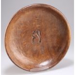 WILF HUTCHINSON, AN EARLY SQUIRRELMAN OAK FRUIT BOWL