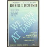 RONALD (RON) MCNEILL (1932-2020), WE DIVE AT DAWN, AN ORIGINAL DESIGN FOR A POSTER