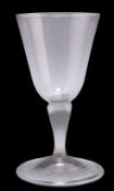 A SILESIAN STEM WINE GLASS, CIRCA 1760