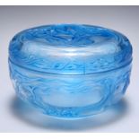 LALIQUE FOR COTY FRANCE, A ‘L’ORIGAN’ CIRCULAR POWDER BOX AND COVER
