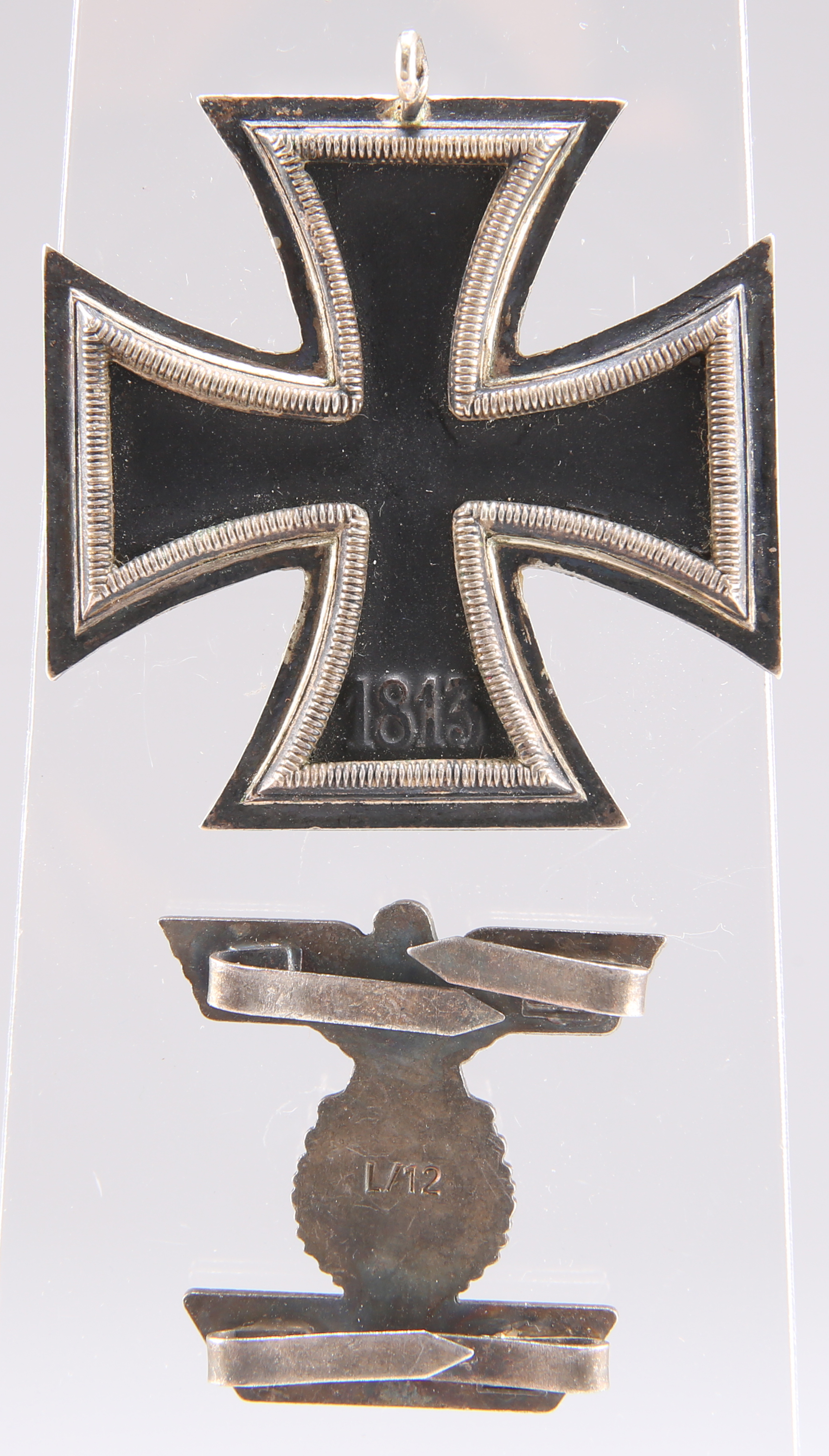 A GERMAN 2ND CLASS IRON CROSS AND BAR - Image 2 of 2