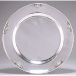 A DANISH STERLING SILVER DISH