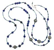 A GEMSTONE BEAD NECKLACE