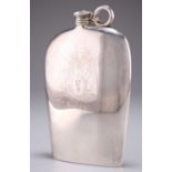 AN AMERICAN STERLING SILVER HIP-FLASK, CIRCA 1920