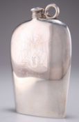 AN AMERICAN STERLING SILVER HIP-FLASK, CIRCA 1920