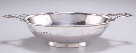 AN EDWARD VIII SILVER DISH