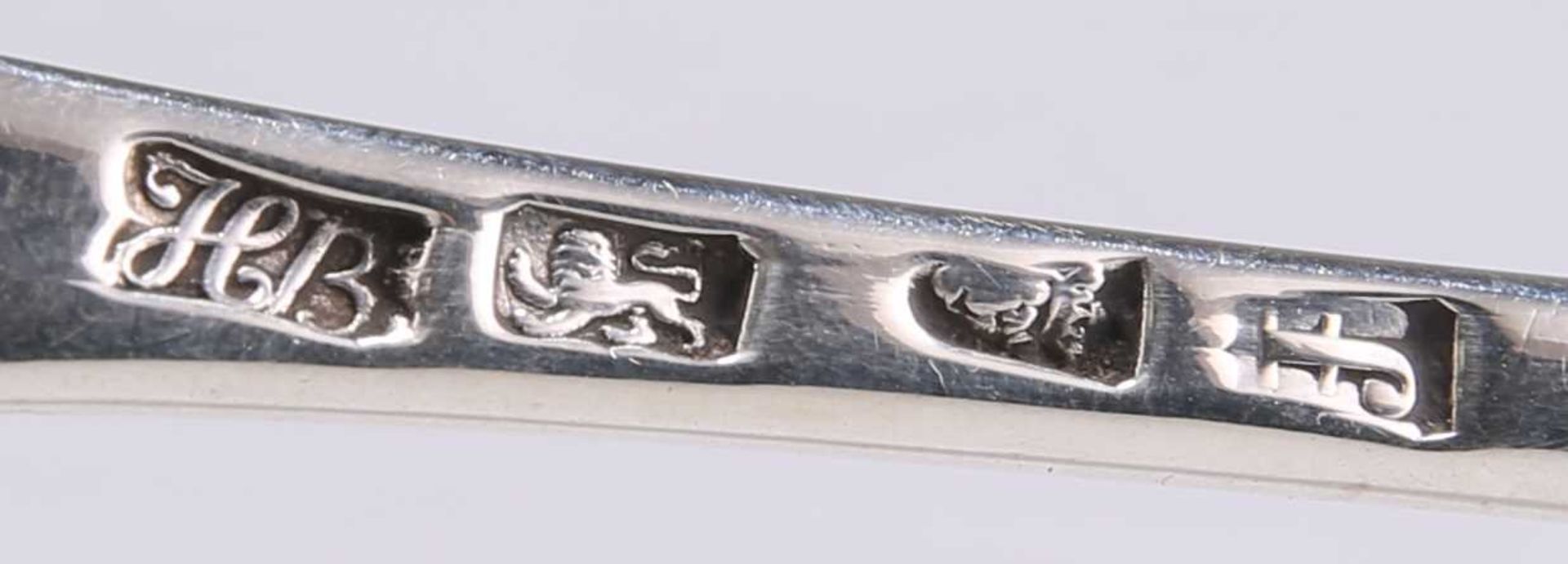 A GEORGE III SILVER BASTING SPOON - Image 2 of 2