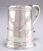 A GEORGE III SILVER MUG