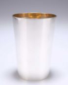 A VICTORIAN SILVER BEAKER