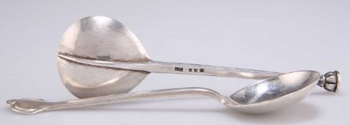 TWO ARTS AND CRAFTS SILVER SPOONS