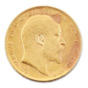 AN EDWARD VII 1904 FULL SOVEREIGN