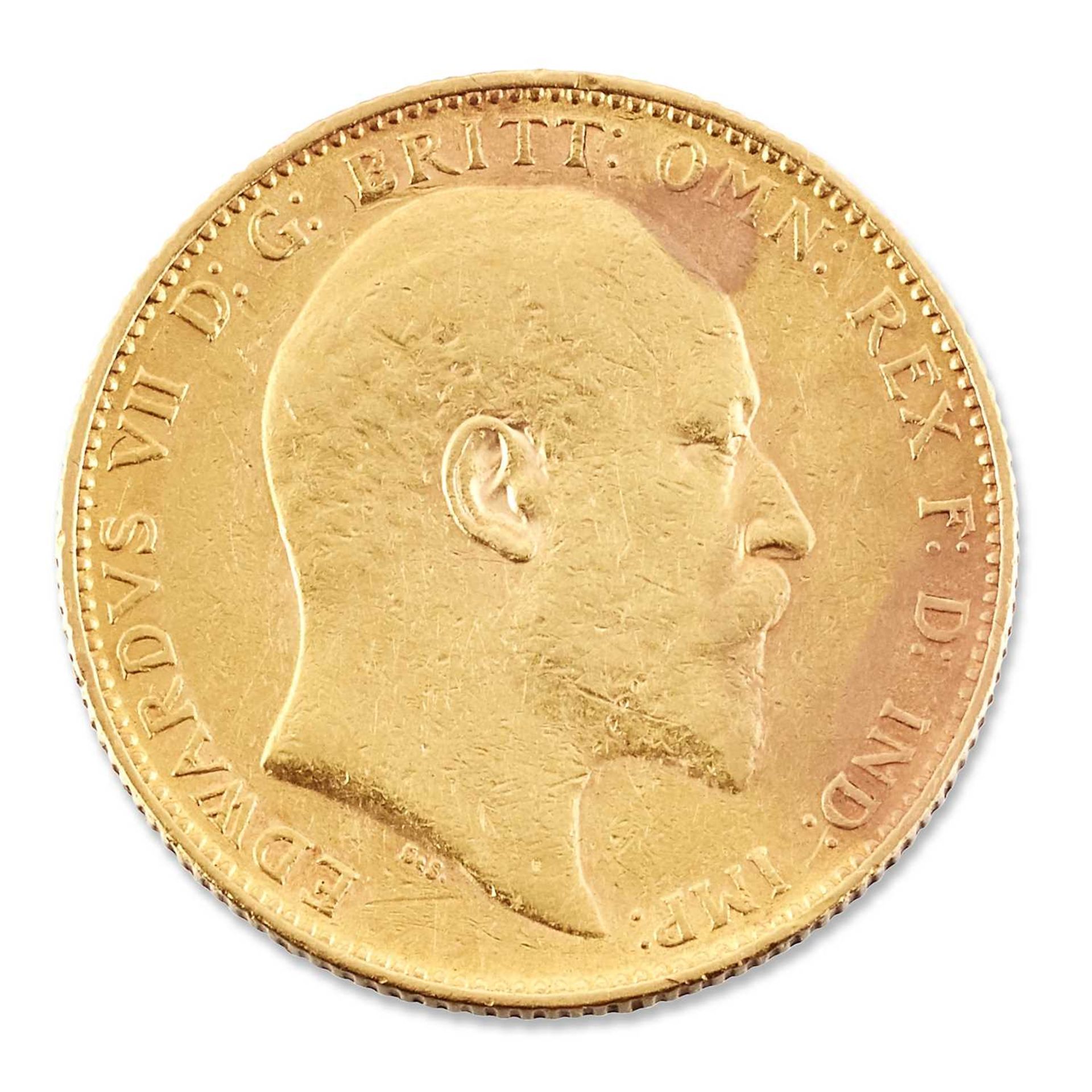 AN EDWARD VII 1904 FULL SOVEREIGN