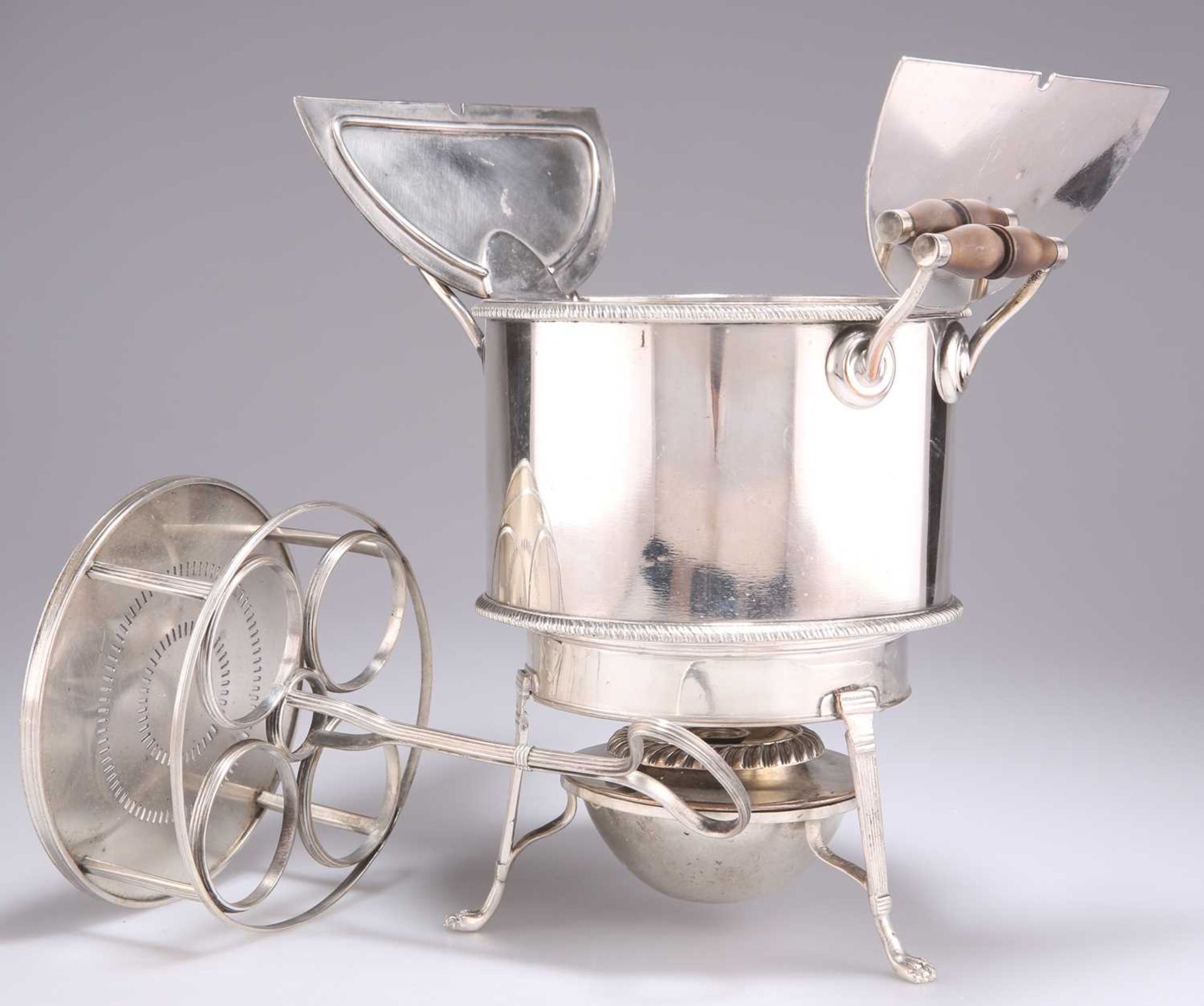 AN OLD SHEFFIELD PLATED EGG CODDLER - Image 2 of 2