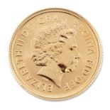 AN ELIZABETH II 2000 FULL SOVEREIGN