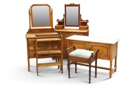 A GROUP OF VICTORIAN AND LATER FURNITURE