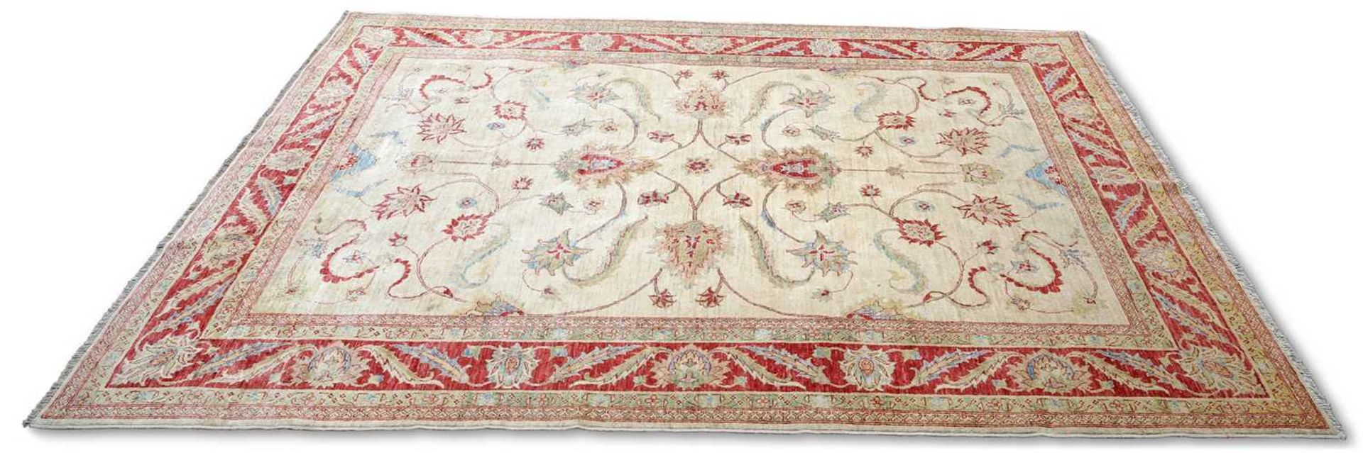 AN AFGHAN ZIEGLER CARPET