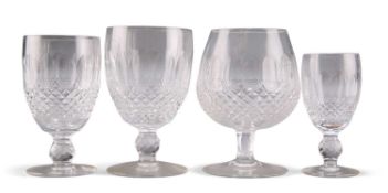 A COLLECTION OF WATERFORD COLLEEN PATTERN DRINKING GLASSES