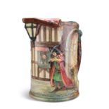 A LARGE LIMITED EDITION ROYAL DOULTON 'THE PIED PIPER' JUG