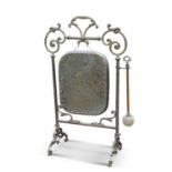 AN EDWARDIAN BRASS DINNER GONG