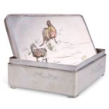 A JAPANESE SILVER BOX