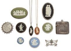 WEDGWOOD SILVER JEWELLERY AND OTHER SILVER JEWELLERY