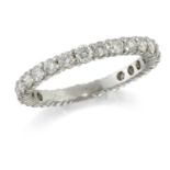 BOUCHERON - A DIAMOND ETERNITY RING