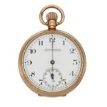 A 9 CARAT GOLD WALTHAM POCKET WATCH