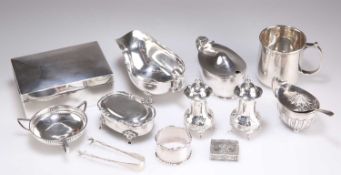 A COLLECTION OF SILVER