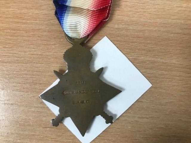 FOUR SINGLE CAMPAIGN MEDALS, 1914 STARS - Image 2 of 5