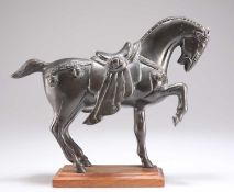 A BRONZE MODEL OF A TANG HORSE