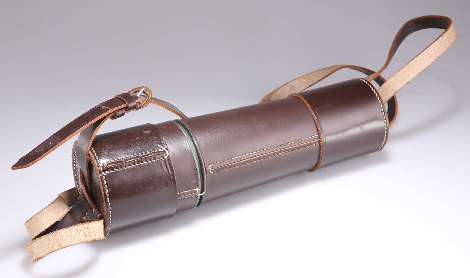 A BROADHURST CLARKSON & CO LTD LEATHER BOUND FOUR DRAWER TELESCOPE - Image 2 of 4