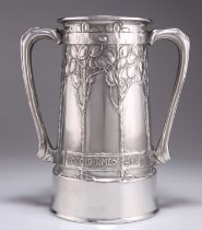 DAVID VEASEY FOR LIBERTY & CO, A TUDRIC PEWTER LOVING CUP