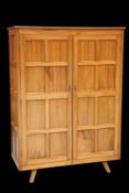 ALAN GRAINGER, AN ACORNMAN WALNUT WARDROBE