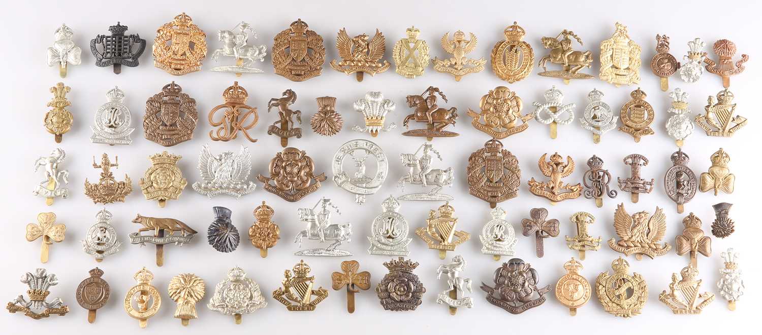 A COLLECTION OF YEOMANRY CAP BADGES