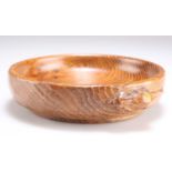 ROBERT THOMPSON OF KILBURN, A MOUSEMAN OAK NUT BOWL