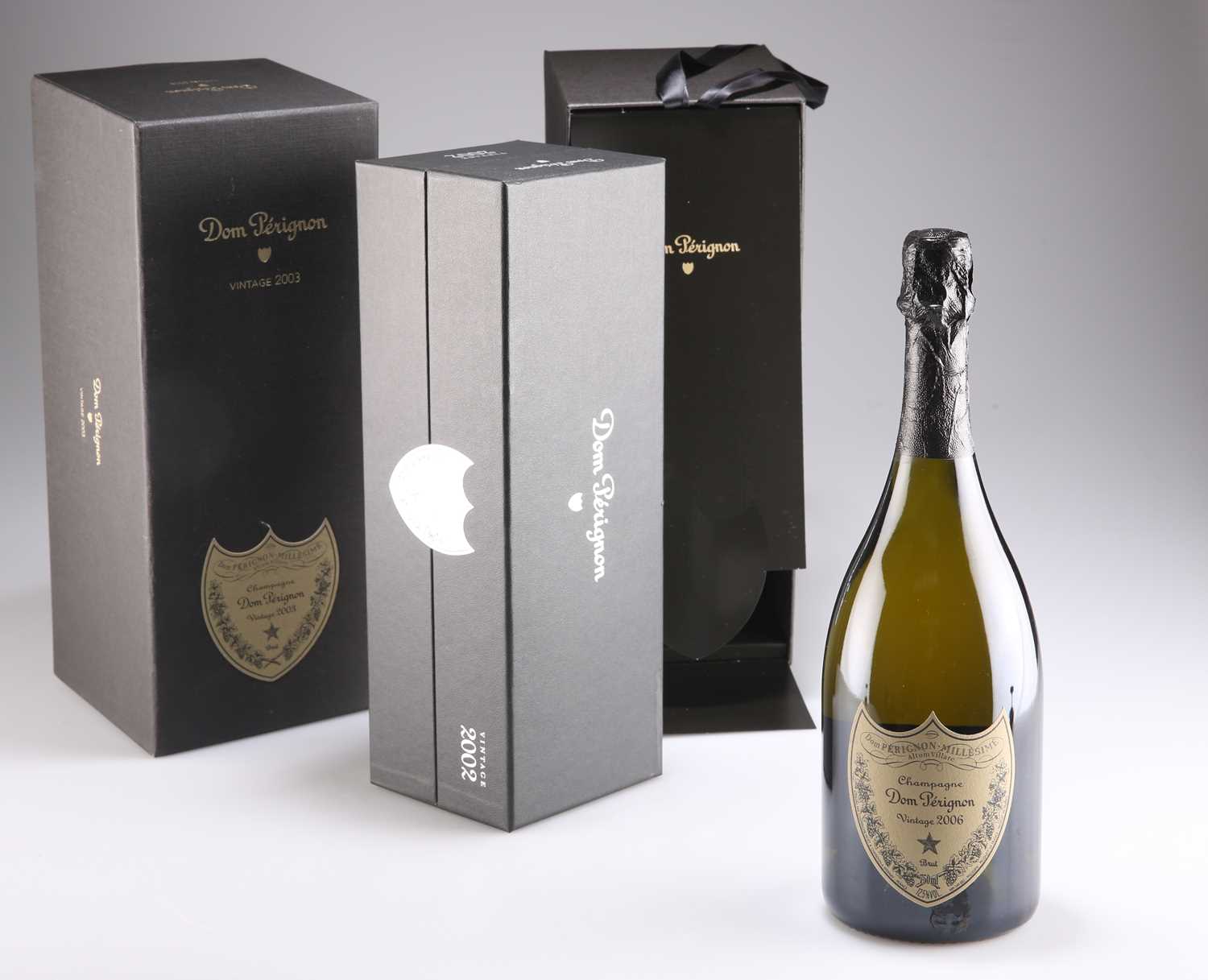 THREE 750ML BOTTLES OF DOM PERIGNON CHAMPAGNE