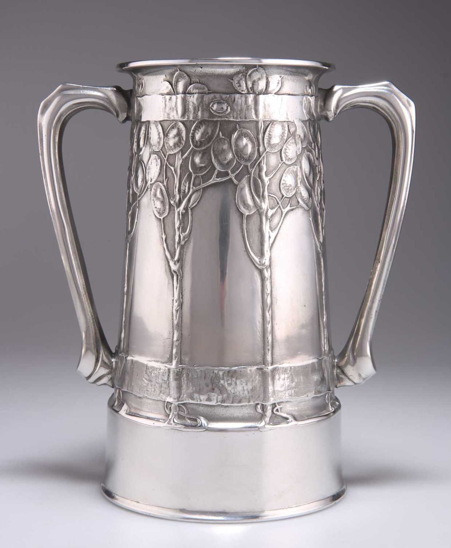 DAVID VEASEY FOR LIBERTY & CO, A TUDRIC PEWTER LOVING CUP - Image 2 of 3